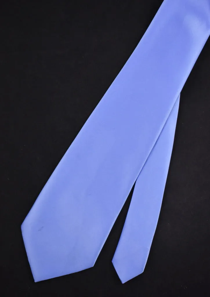 1940s Style Periwinkle Blue Tie