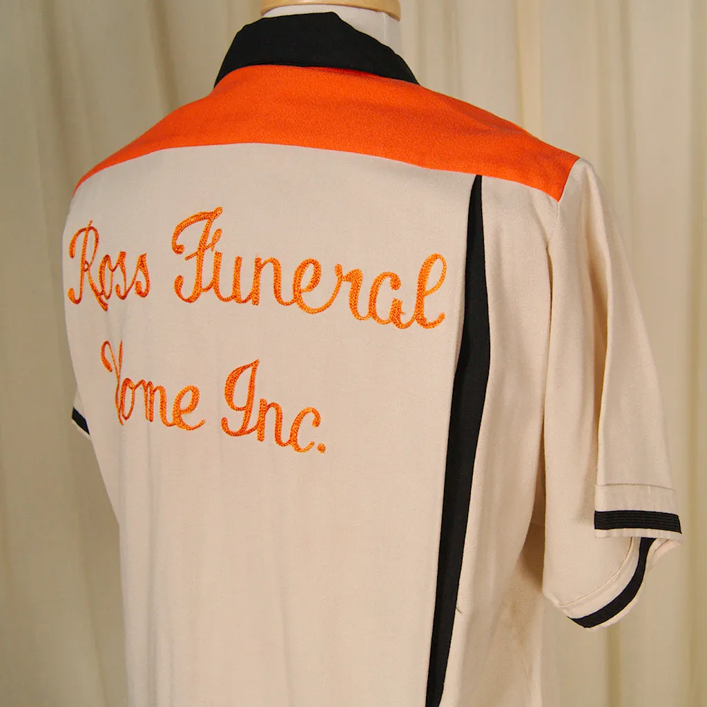 1950s Funeral Bowling Shirt