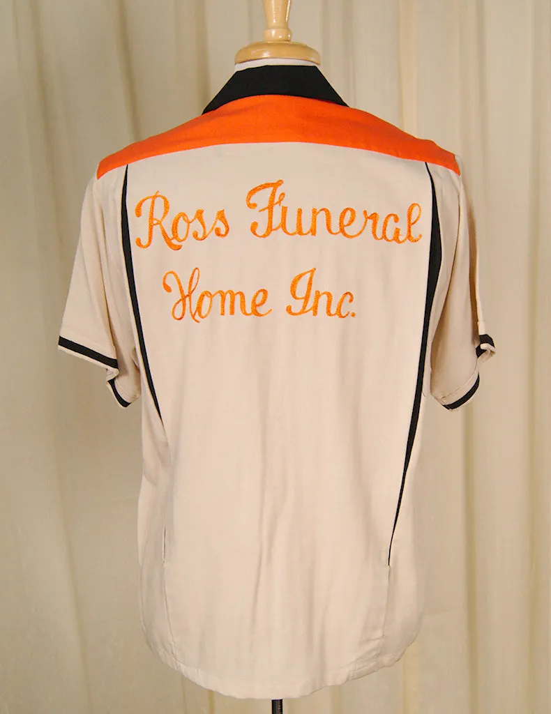 1950s Funeral Bowling Shirt