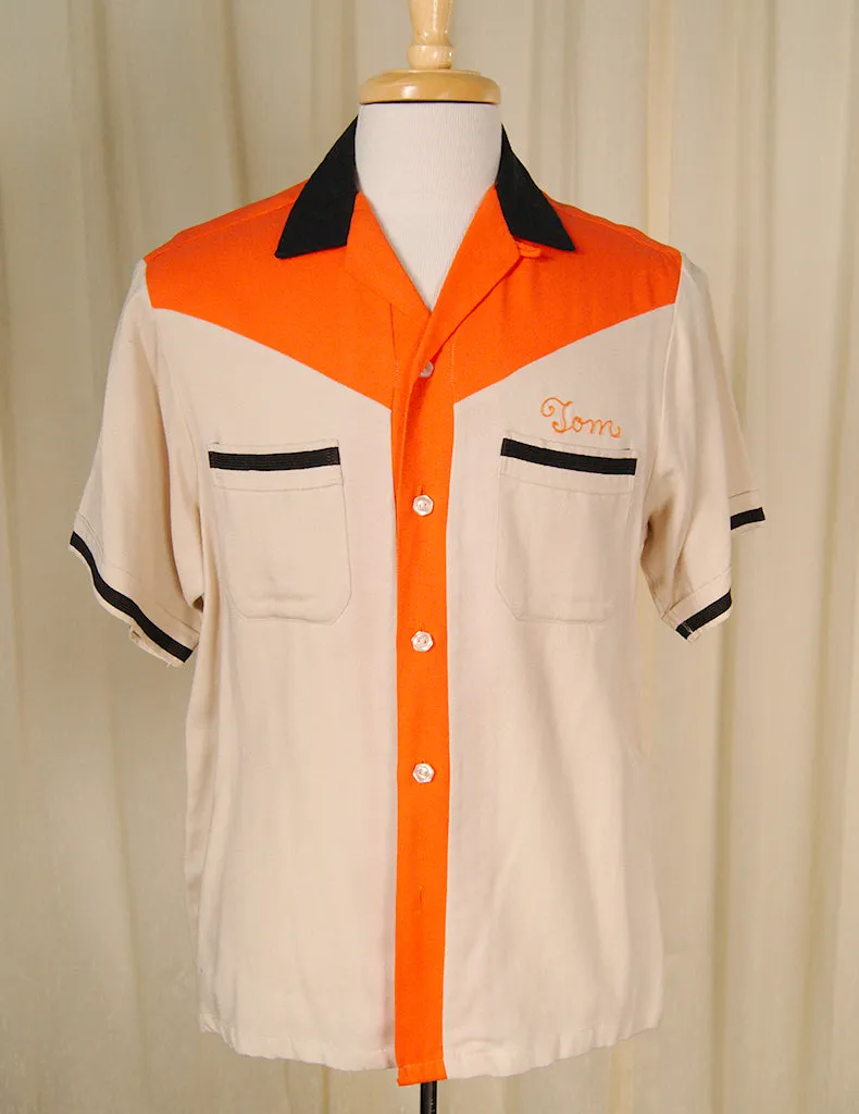 1950s Funeral Bowling Shirt