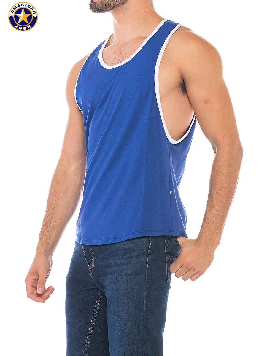 A J Sports Deep Armhole Tank