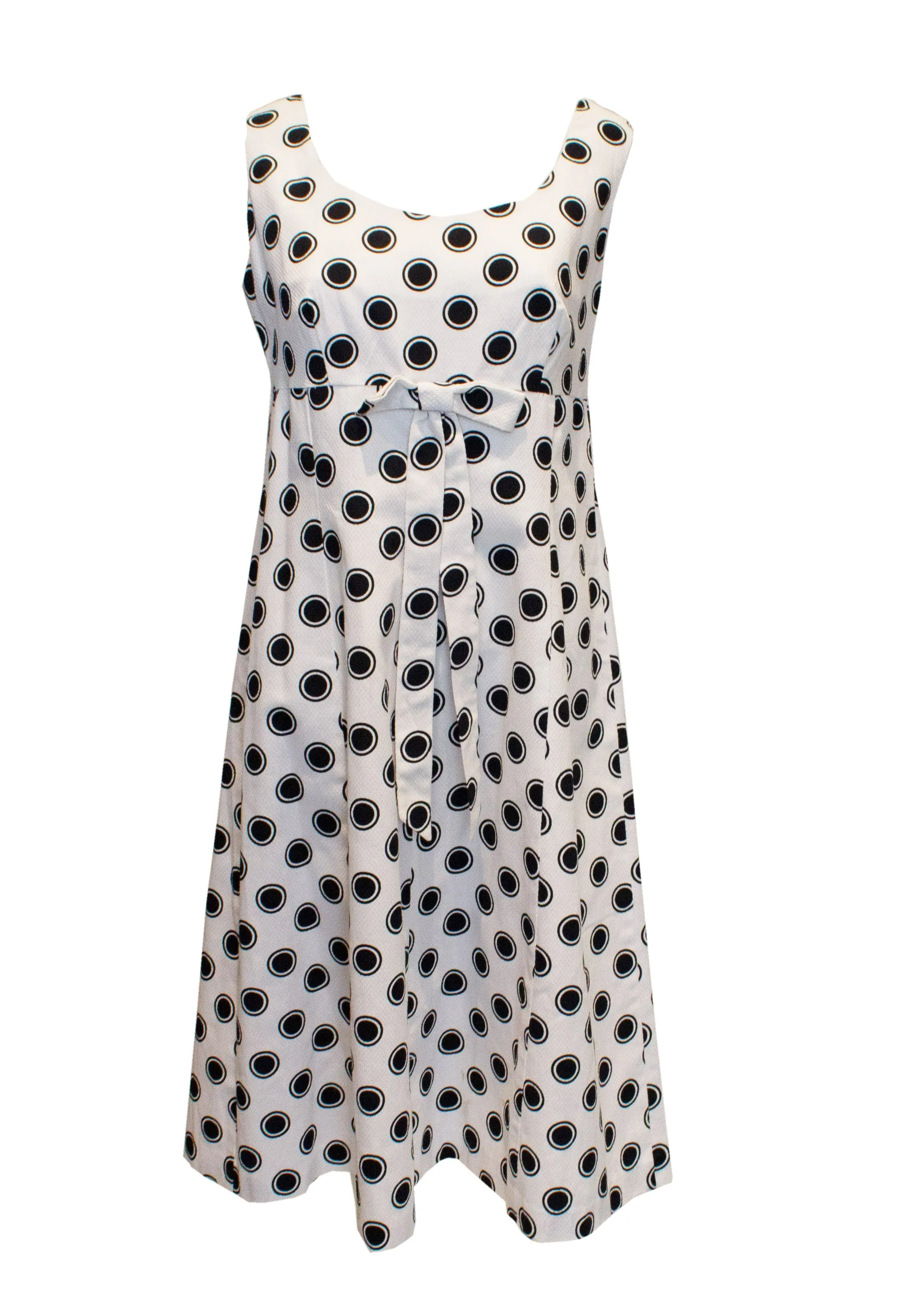 A Vintage 1960s polka dot Blanes London Summer Dress