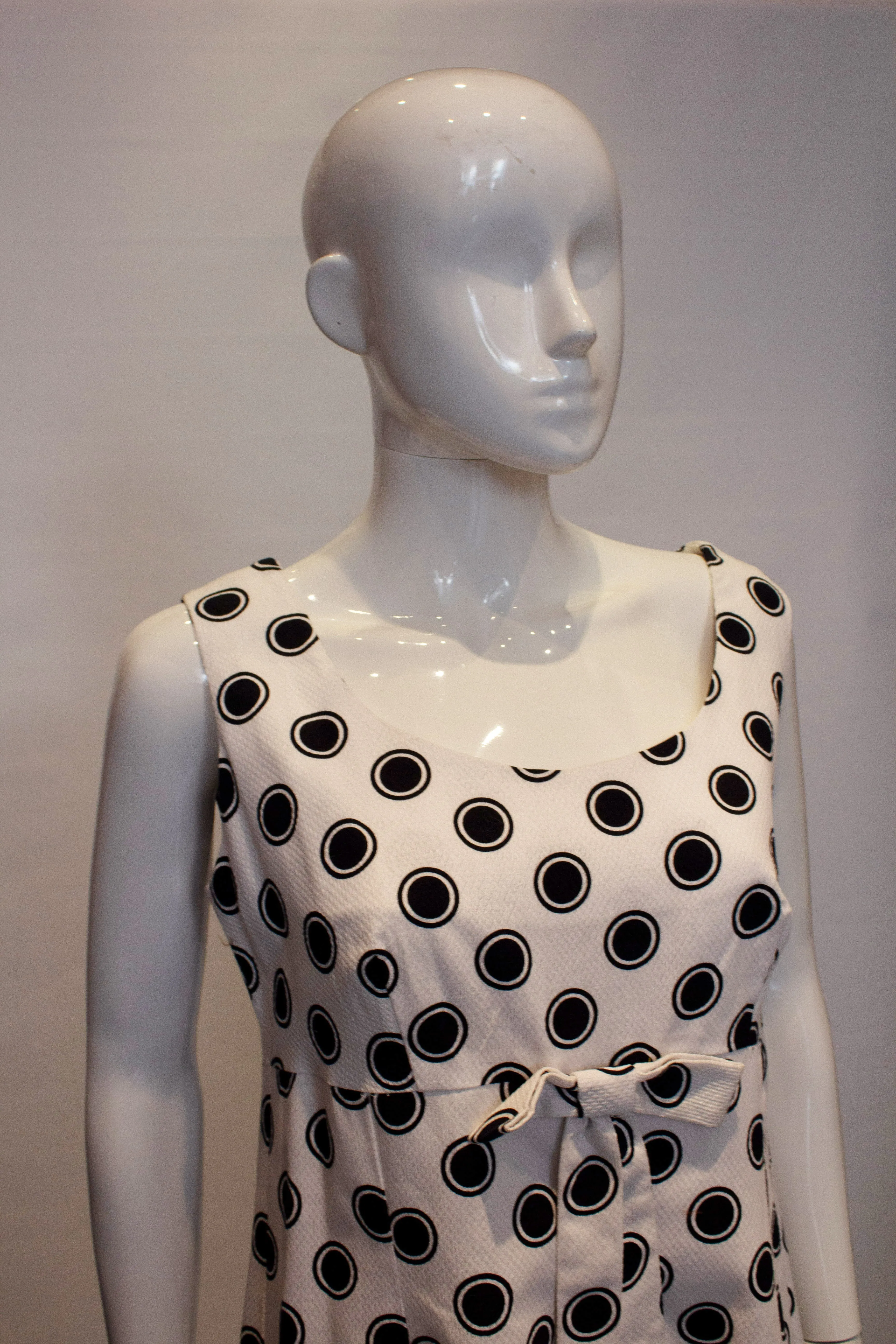 A Vintage 1960s polka dot Blanes London Summer Dress