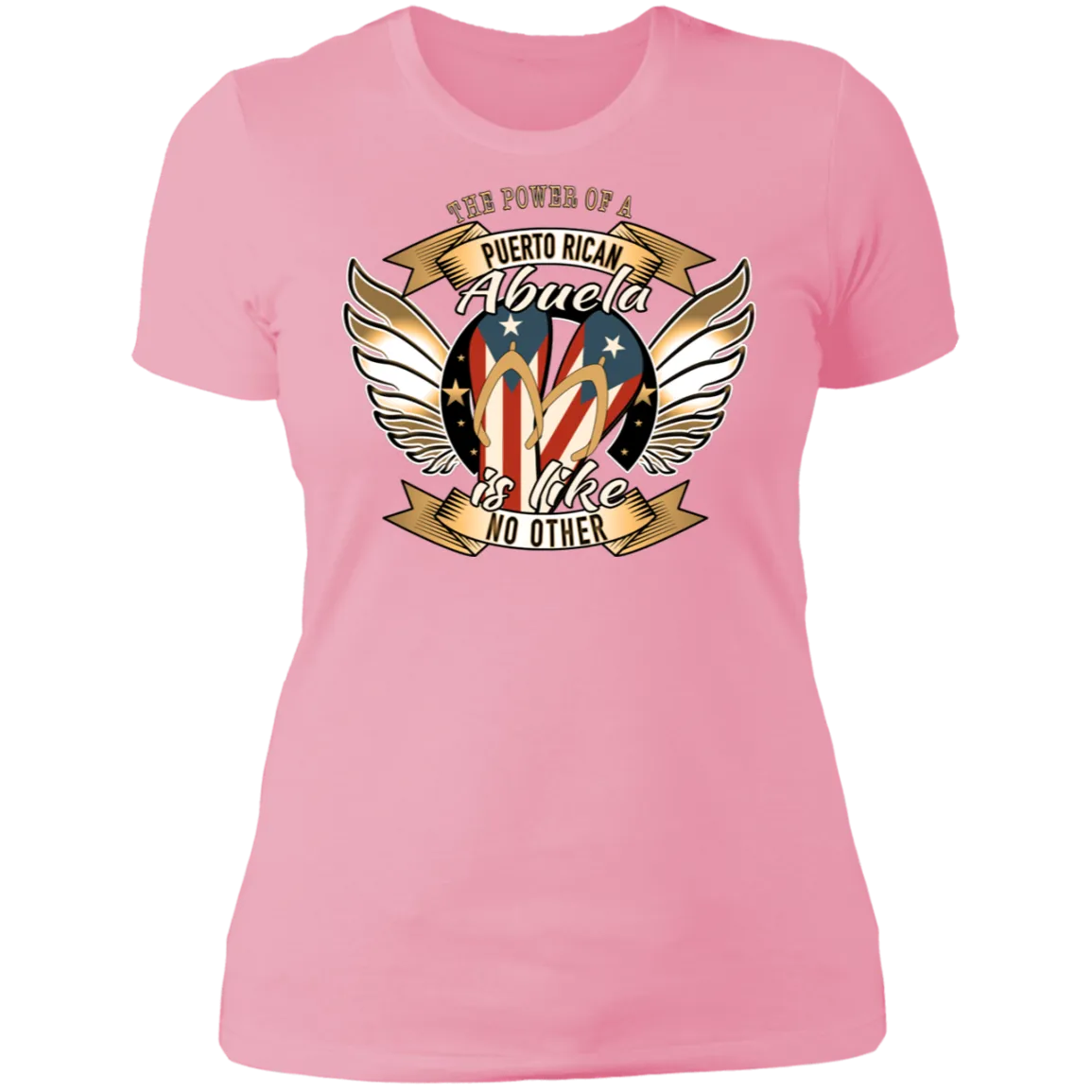 Abuela Power - Antique Boyfriend T-Shirt