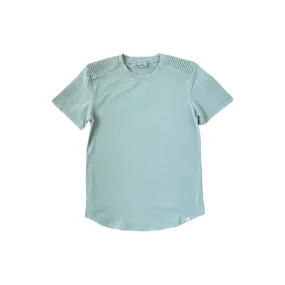 Adult Biker Shirt- Seafoam