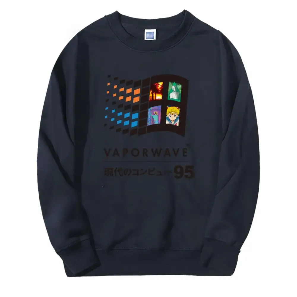 Aesthetic Vaporwave Retro Sweatshirt