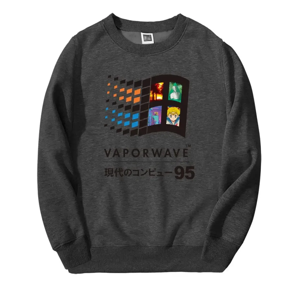 Aesthetic Vaporwave Retro Sweatshirt