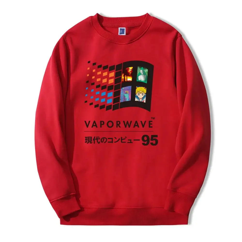 Aesthetic Vaporwave Retro Sweatshirt