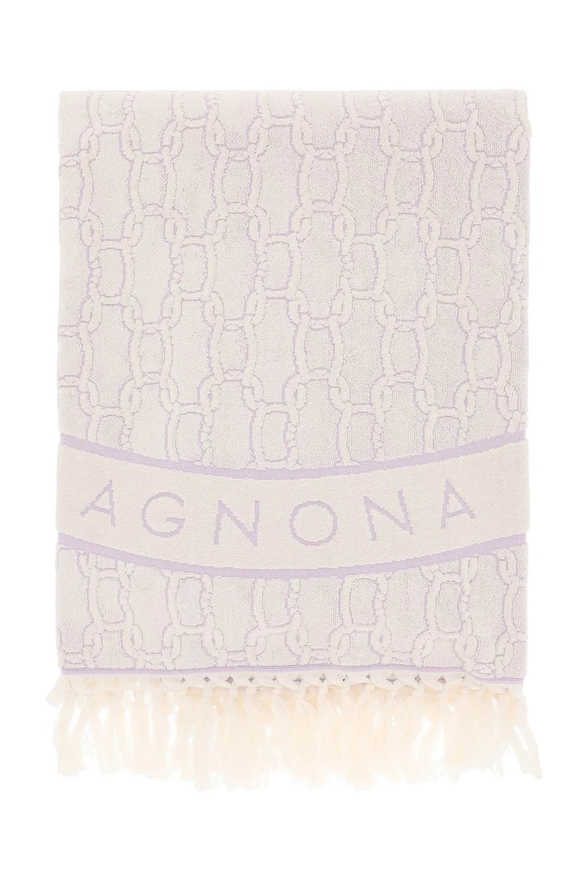 Agnona chain beach towel