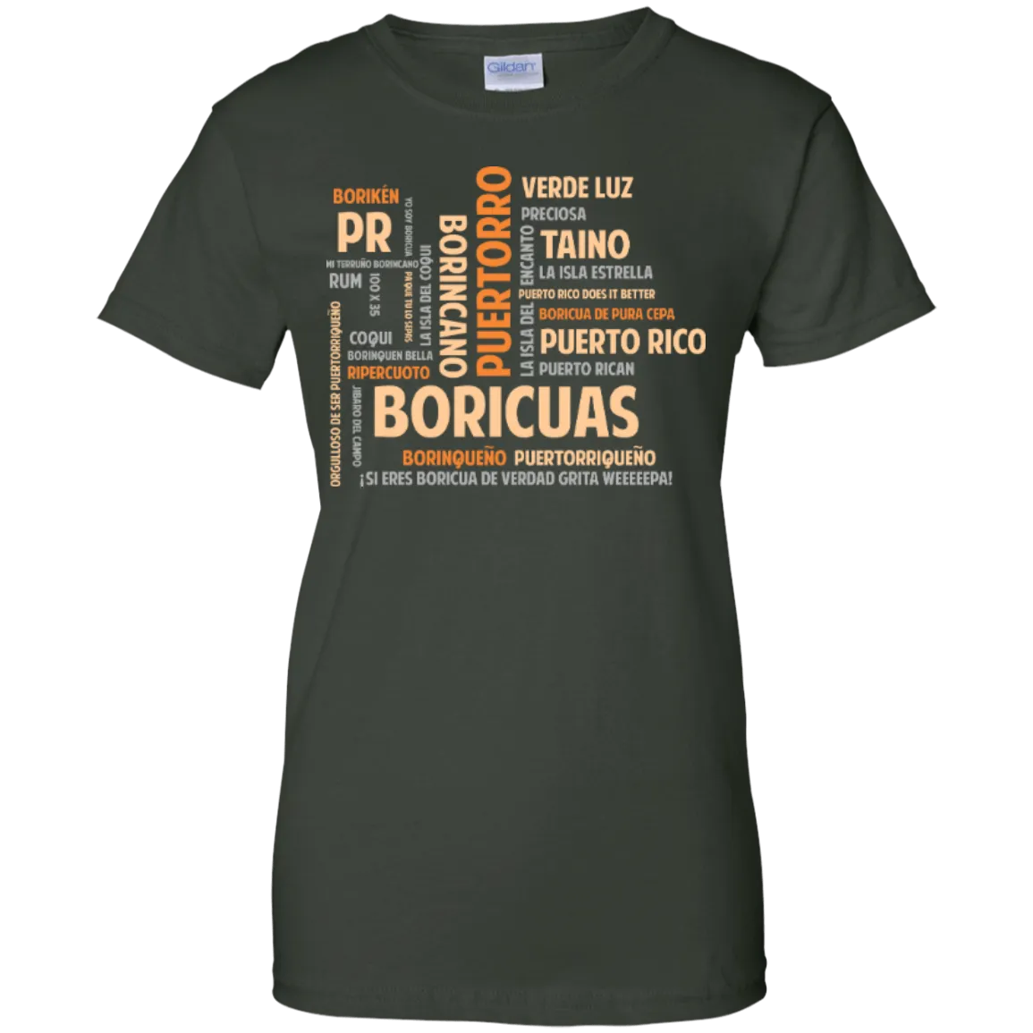 All About Boricuas - Ladies Tee