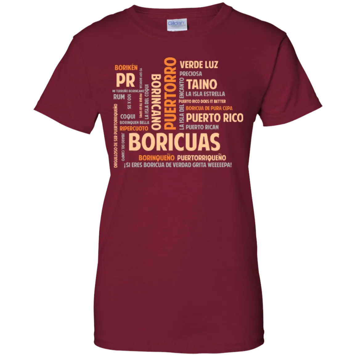 All About Boricuas - Ladies Tee