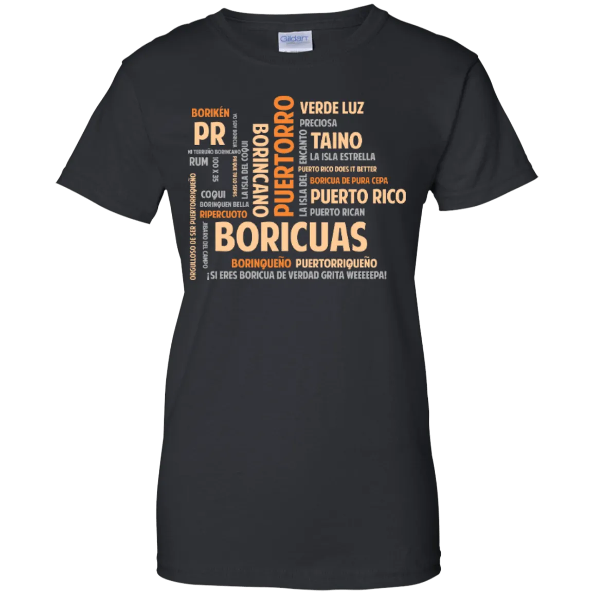 All About Boricuas - Ladies Tee