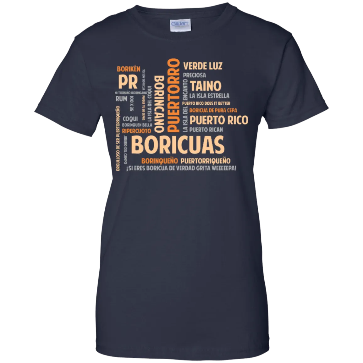 All About Boricuas - Ladies Tee