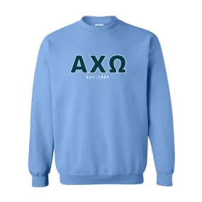 Alpha Chi Omega Basic Blues Sweatshirt