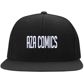 Aza Comics Black Snapback Hat