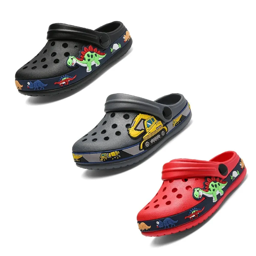 Baby Boys Summer Cartoon Dinosaur Sandals