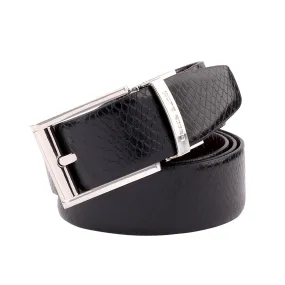 Bacca Bucci Auto reversible dress belt with Genuine Leather