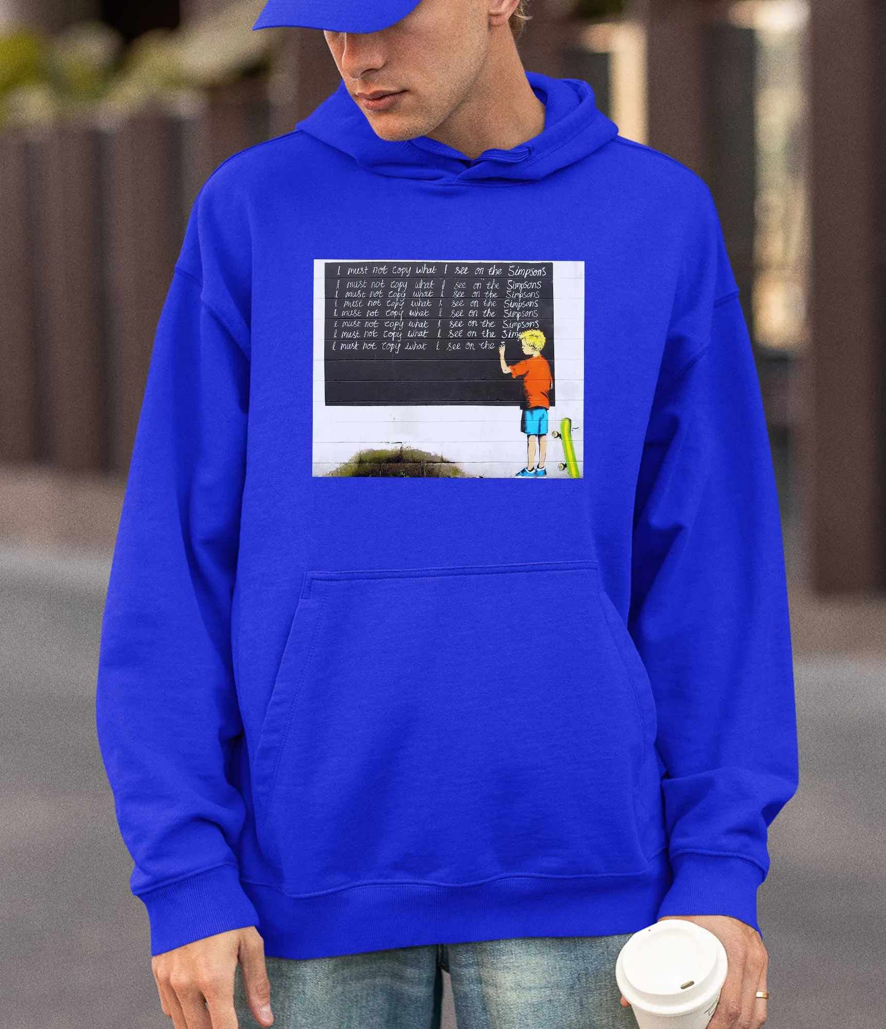 Banksy Hoodie - Simpsons