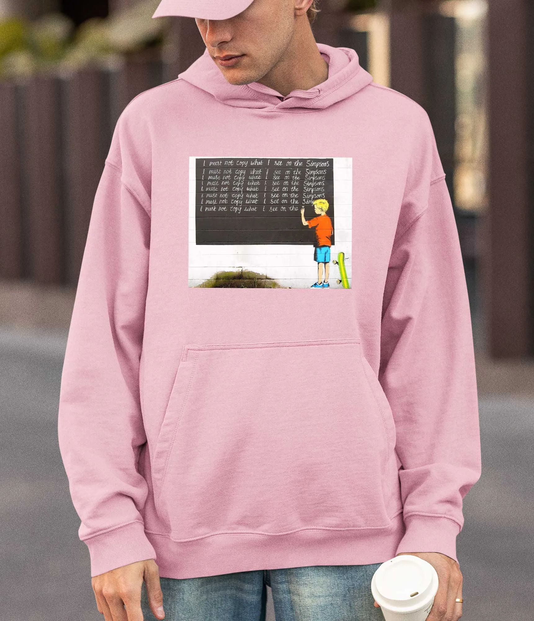 Banksy Hoodie - Simpsons