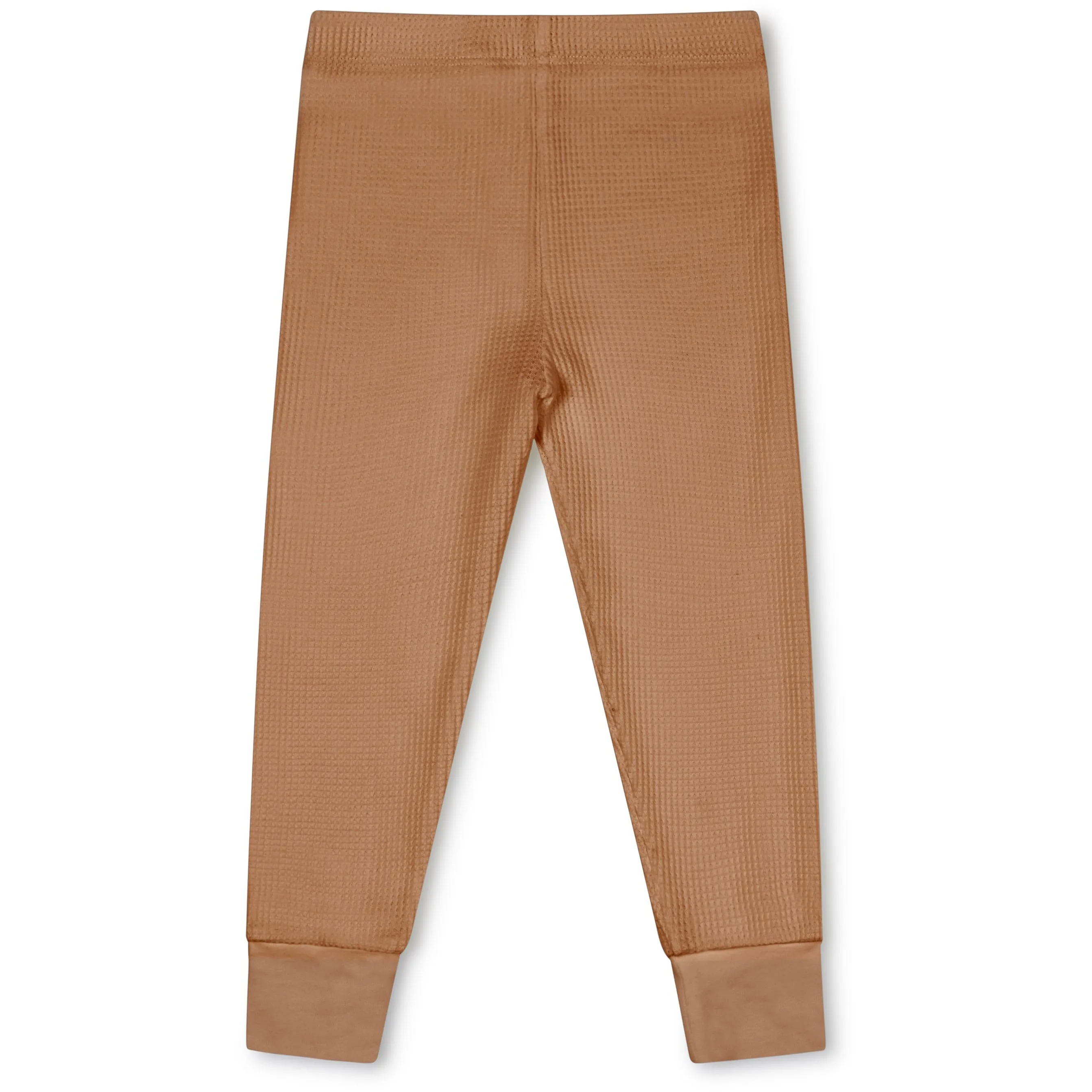 Basic Waffle Pant - terracotta