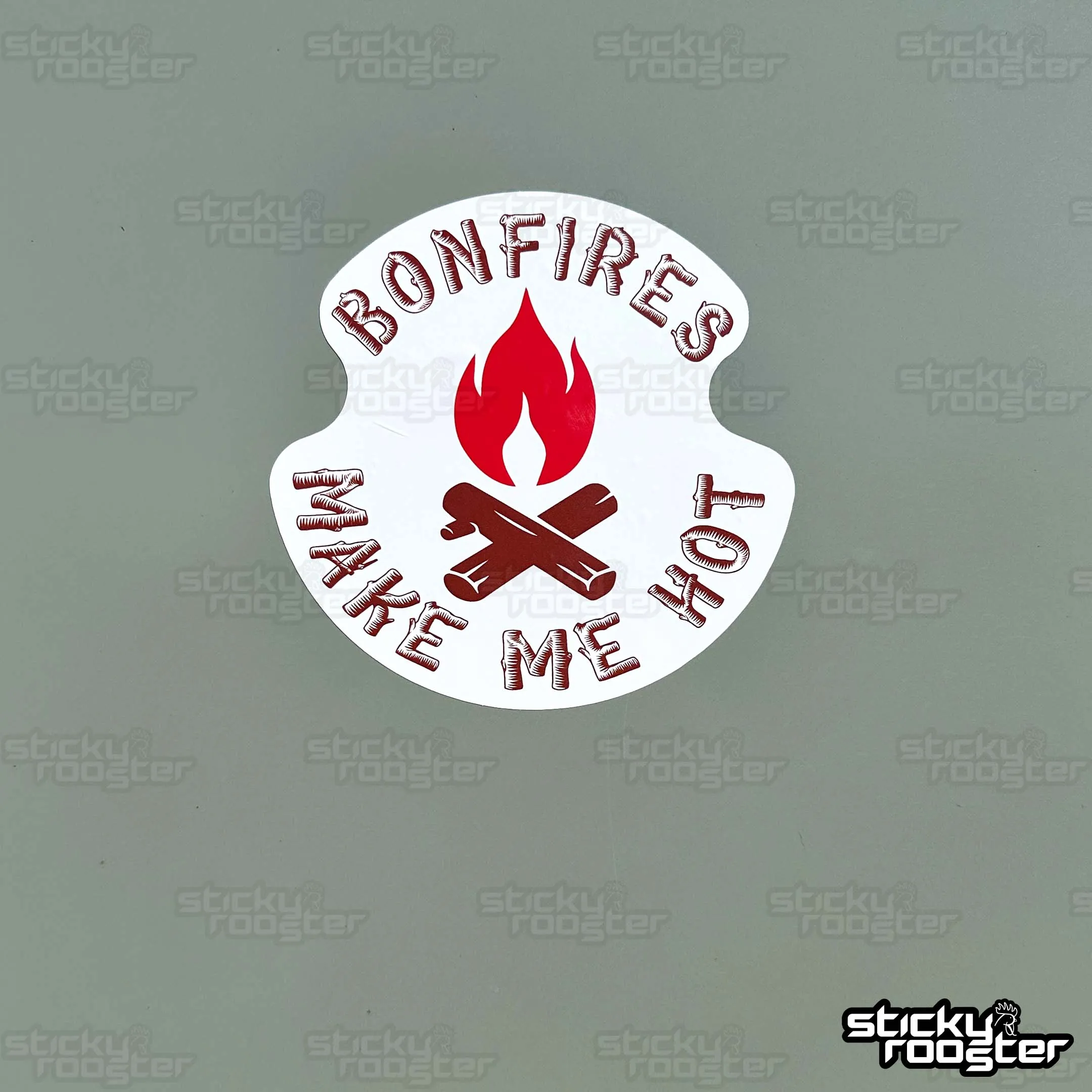 Bonfires Make Me Hot sticker