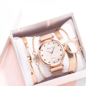 Buckle Flower bracelet Watch