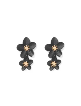 Carly Flower Drop Earrings