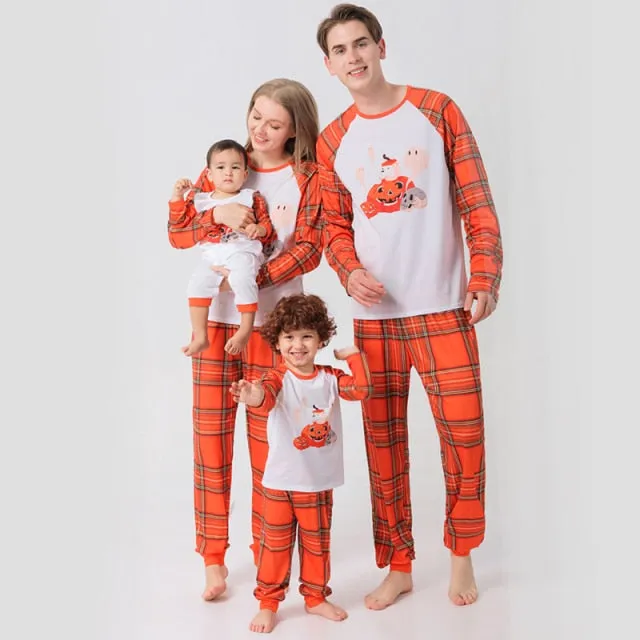 Christmas Father Mother Kids Baby Girl Boy Family Matching Pajamas Men Women Children Home Wear Family Clothing Sets Baby Romper