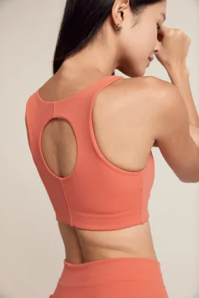 Circle Back Bra in Track [XS only]