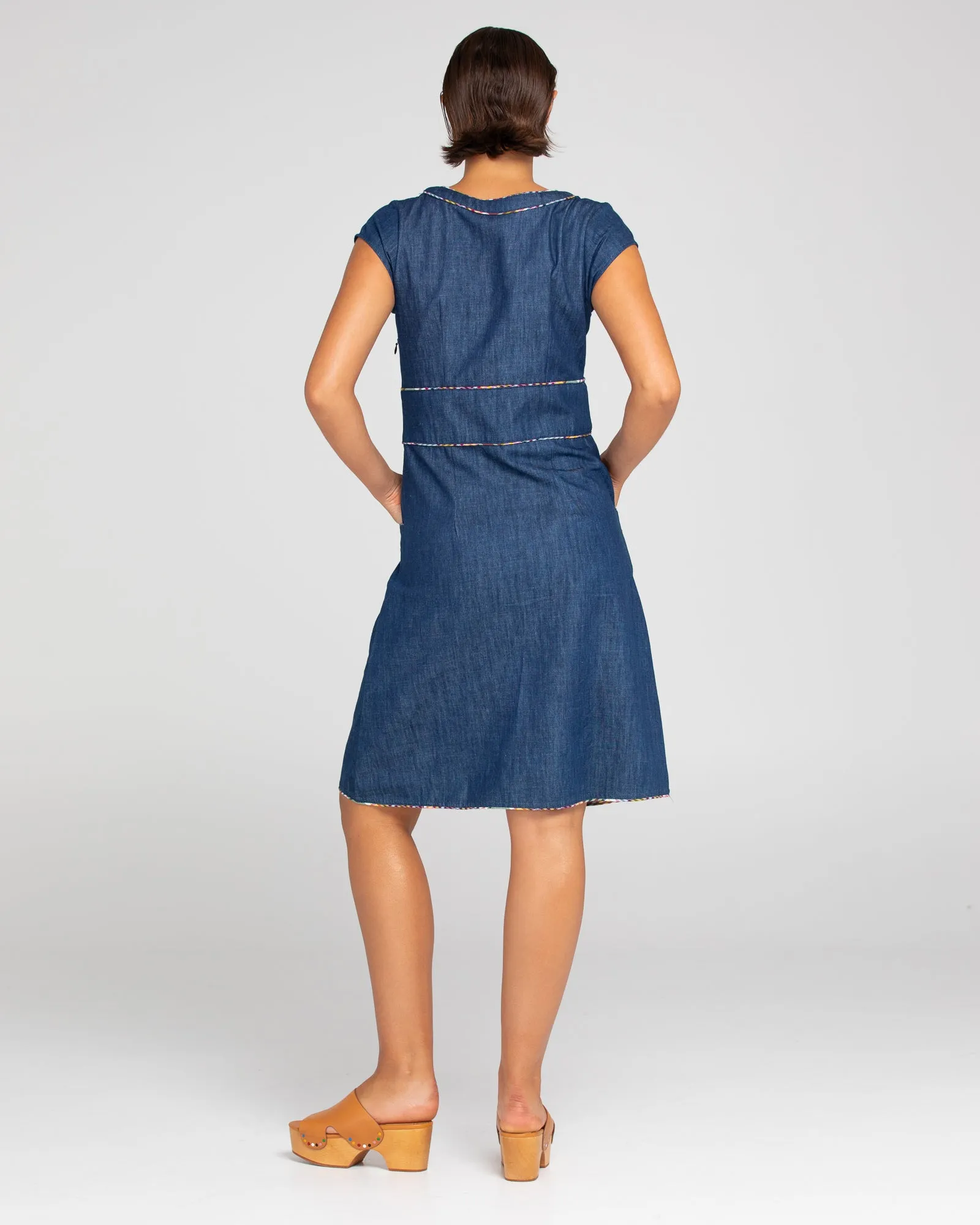 Daisy Dress - Dark Denim