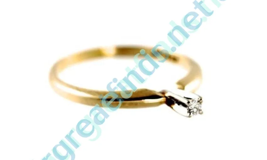 Diamond Engagement Ring 14k Gold