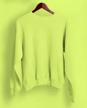 Drop Shoulder Sweatshirt: Lemonade