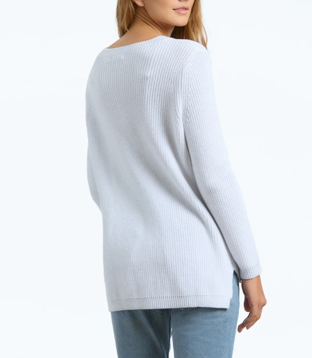 EMMA COTTON CREW NECK SWEATER