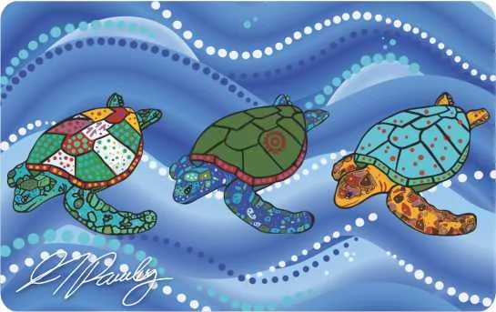 Flexi Magnet - Turtles By Alisha Pawley