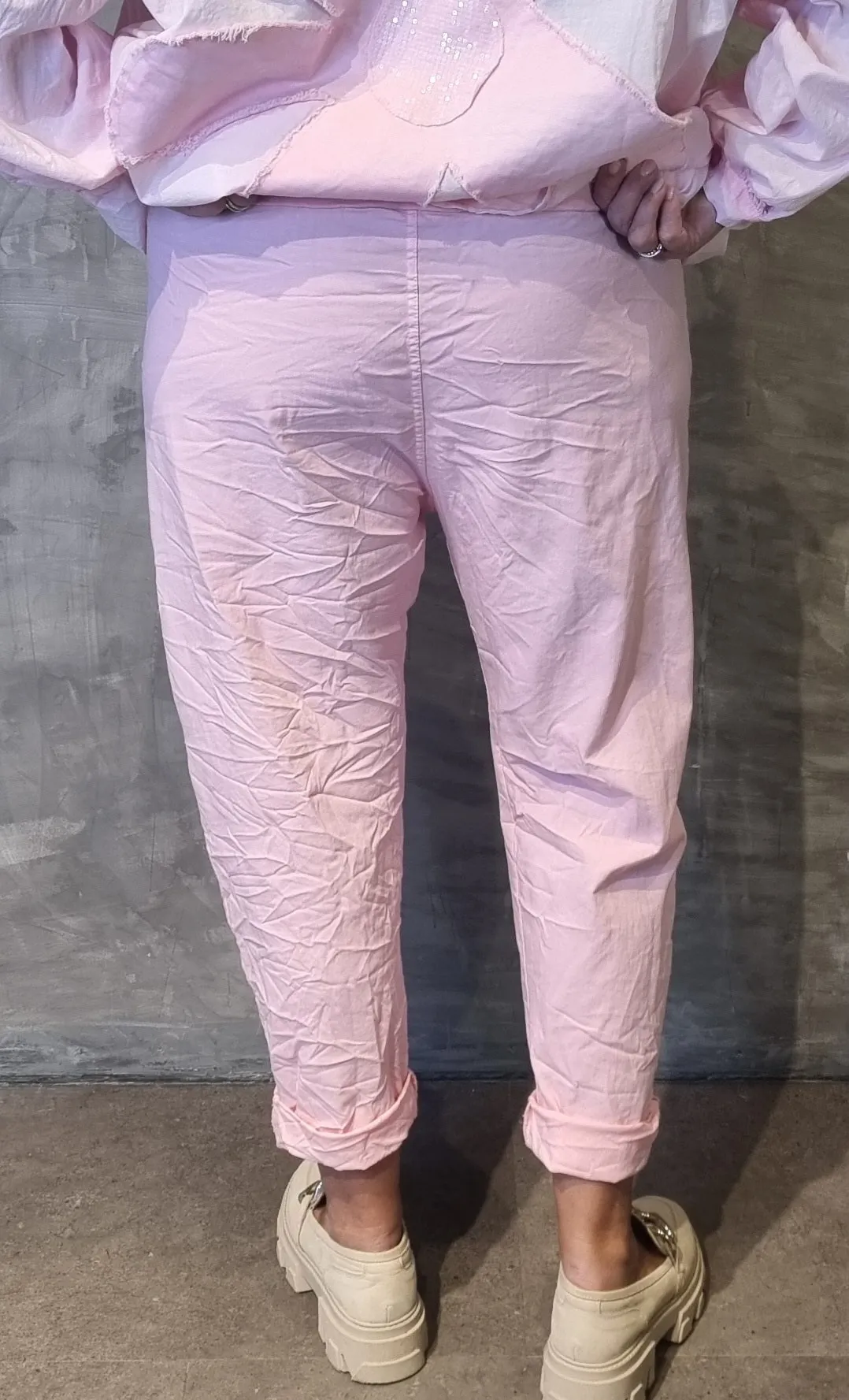 Flower Nicky Pant Pink