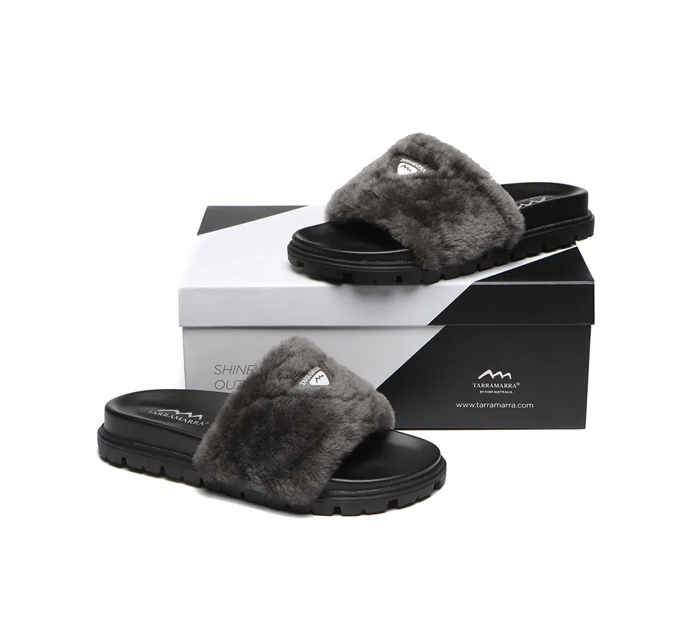 Fluffy Slides Women Fannie Scuff