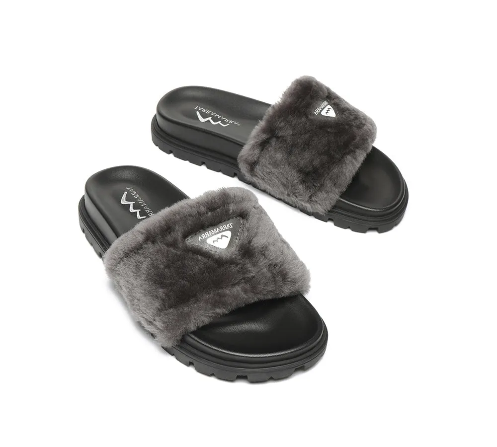 Fluffy Slides Women Fannie Scuff