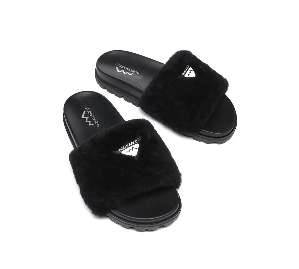 Fluffy Slides Women Fannie Scuff