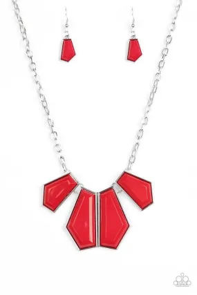 Get Up and GEO Red-Necklace