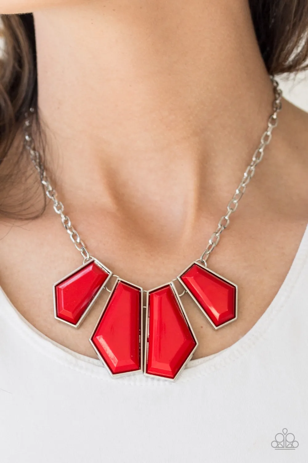 Get Up and GEO Red-Necklace