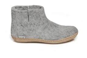 Glerup Boot - Leather Sole - Grey