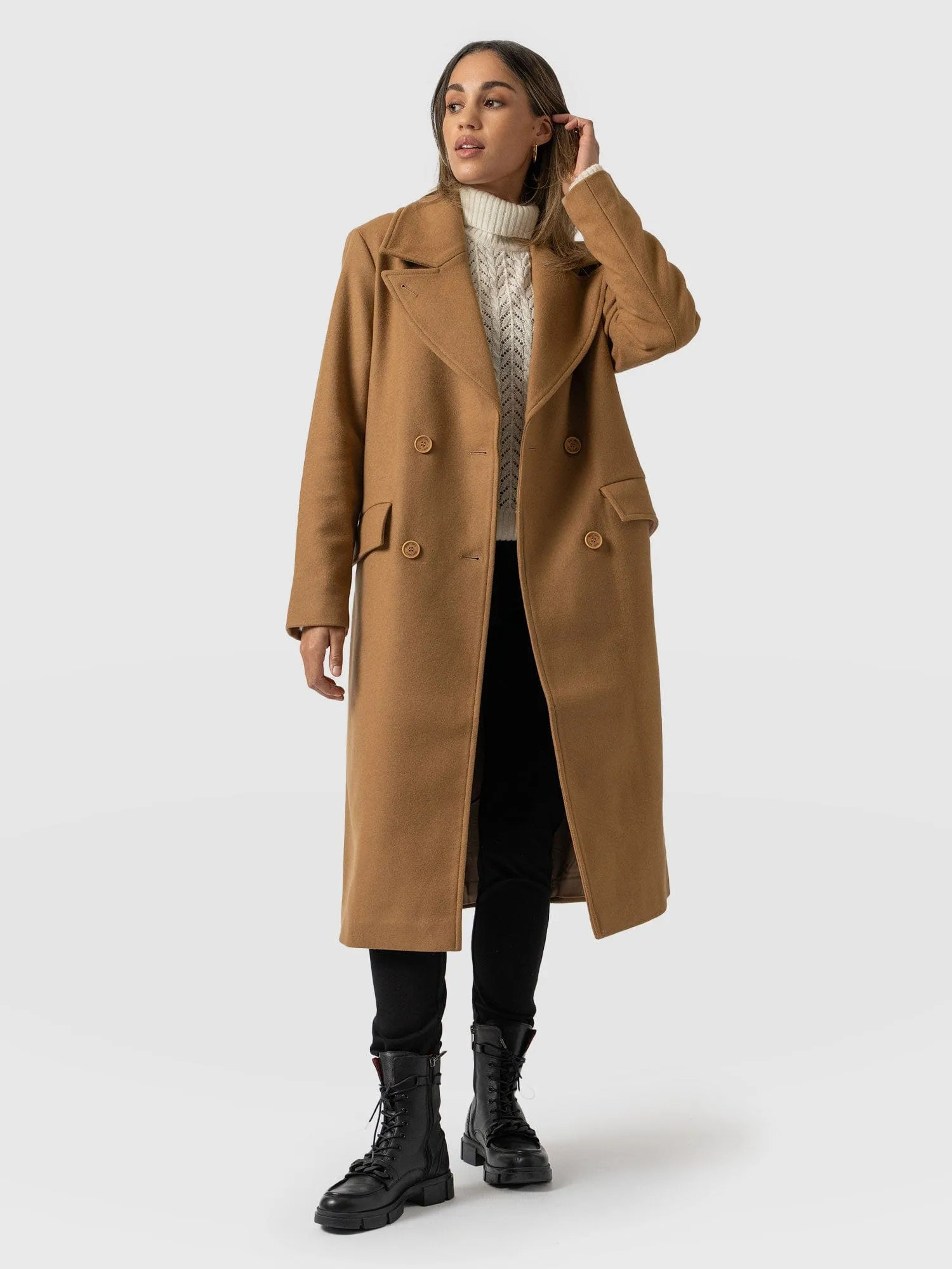 Halcyon Coat - Camel