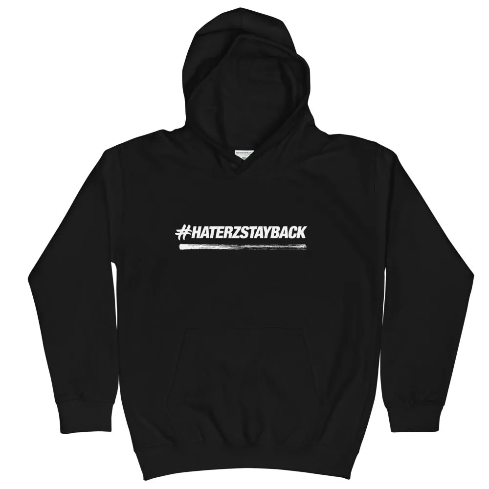 #HaterzStayBack Kid's Hoodie (Black)