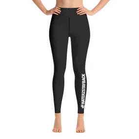 #HaterzStayBack Women's Yoga Pants (Black)