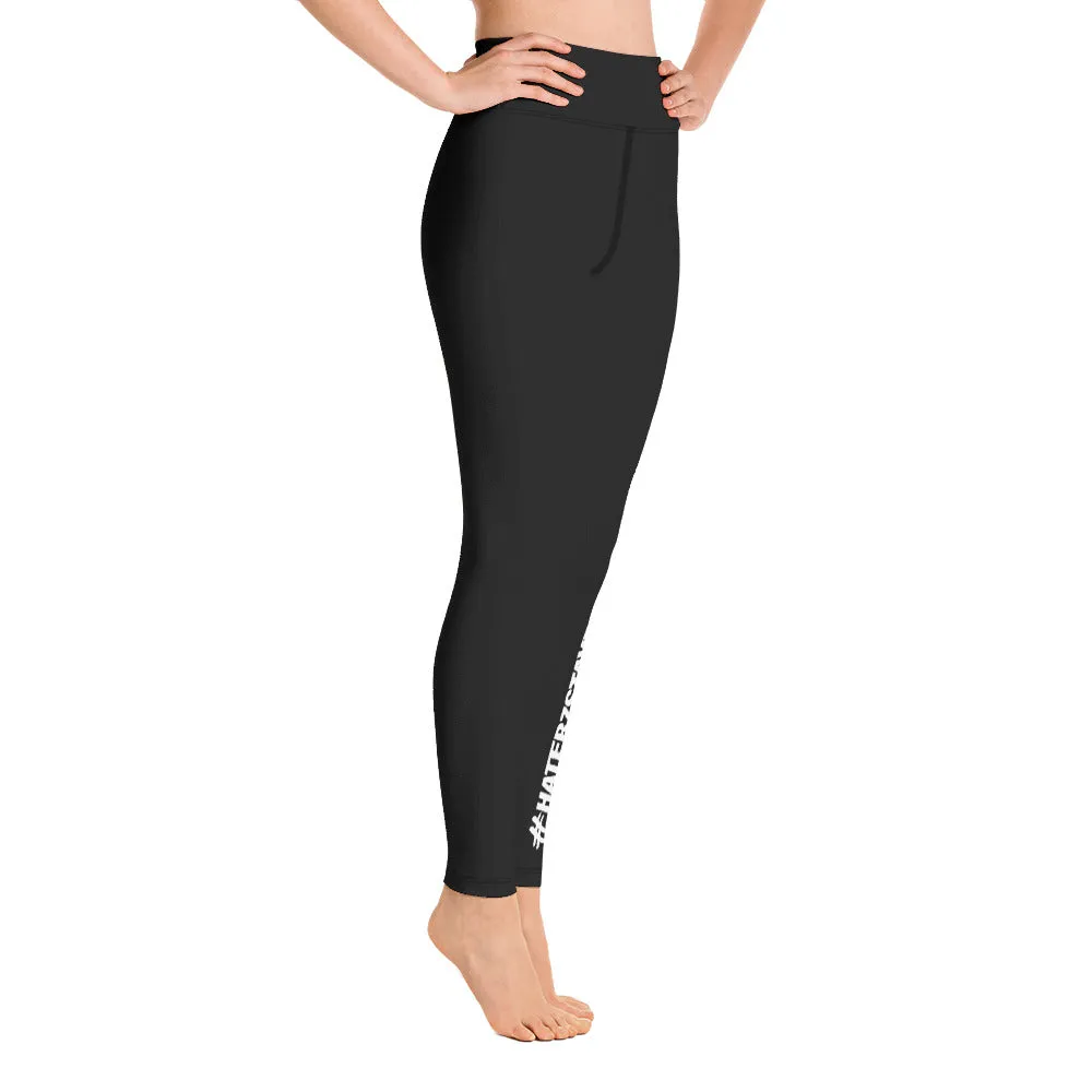 #HaterzStayBack Women's Yoga Pants (Black)