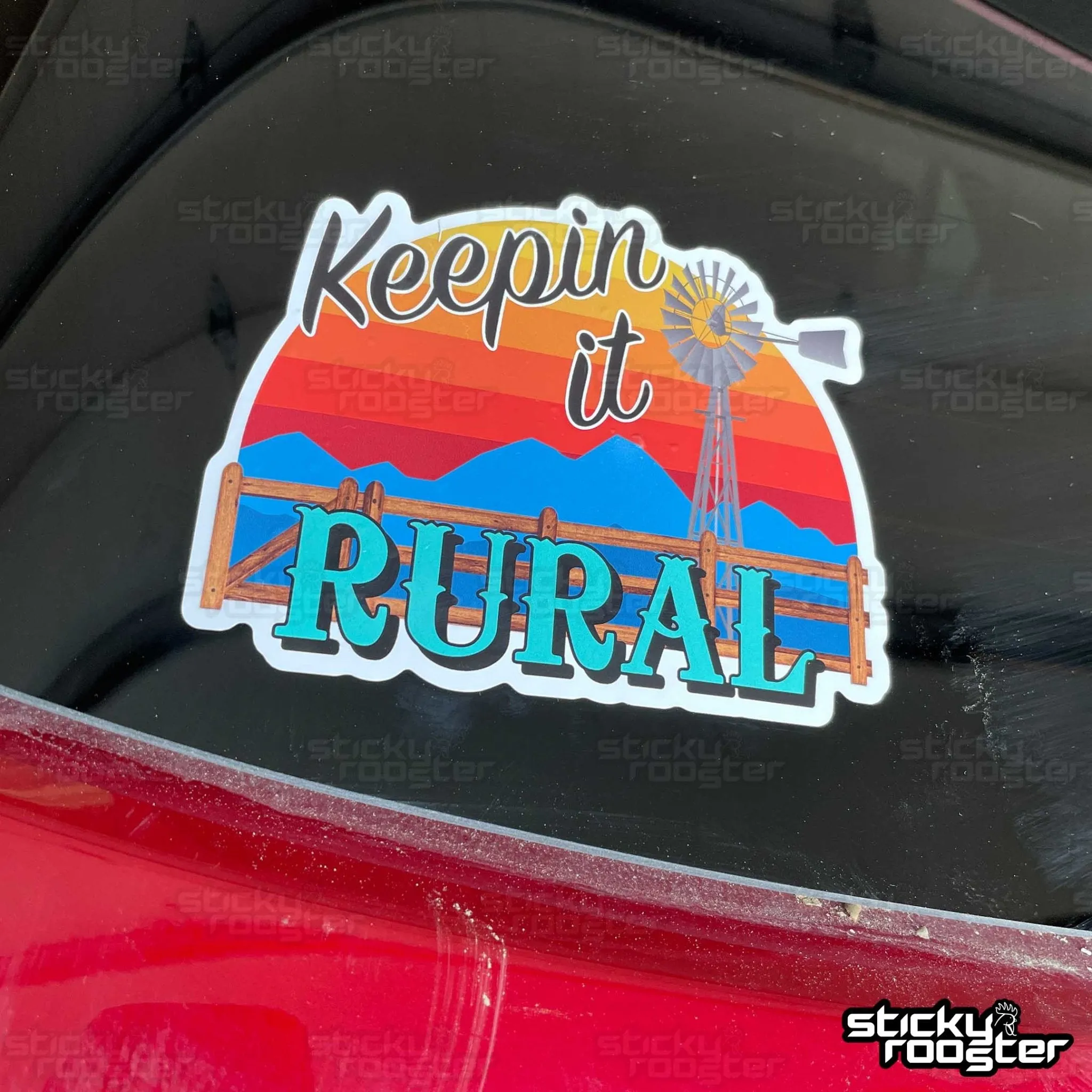 Keepin it Rural sticker