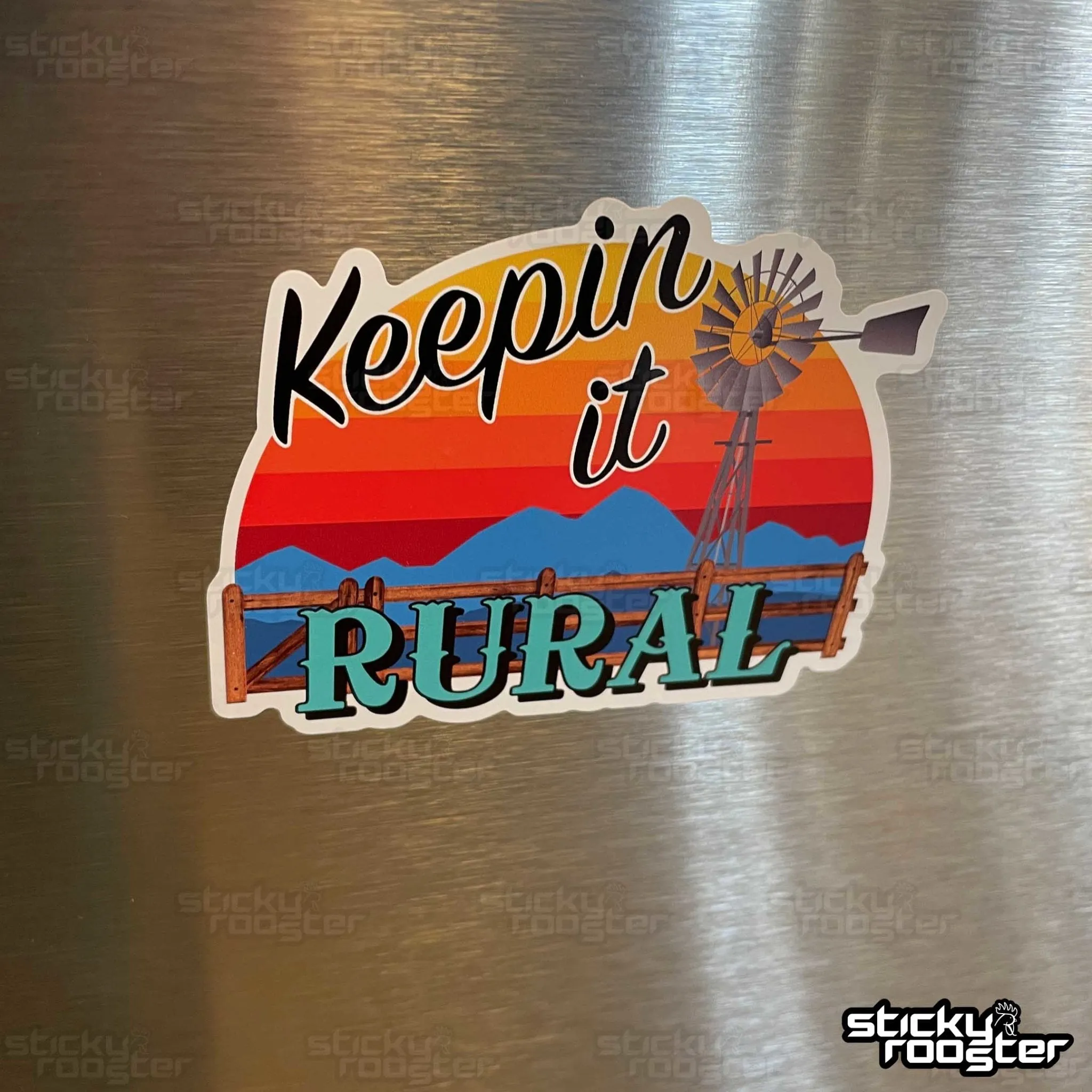 Keepin it Rural sticker