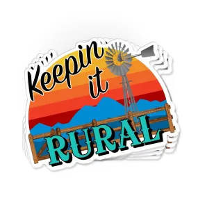 Keepin it Rural sticker