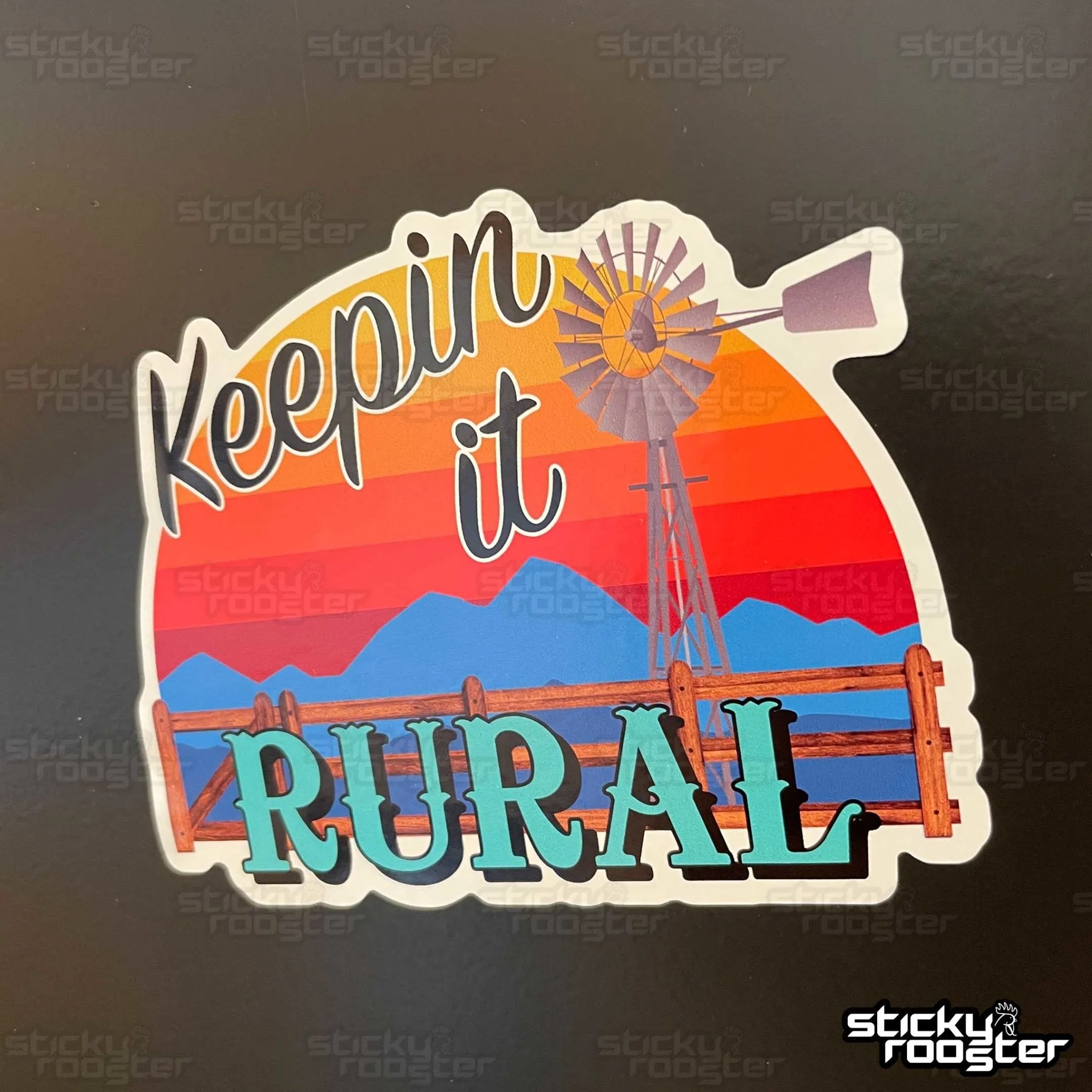 Keepin it Rural sticker