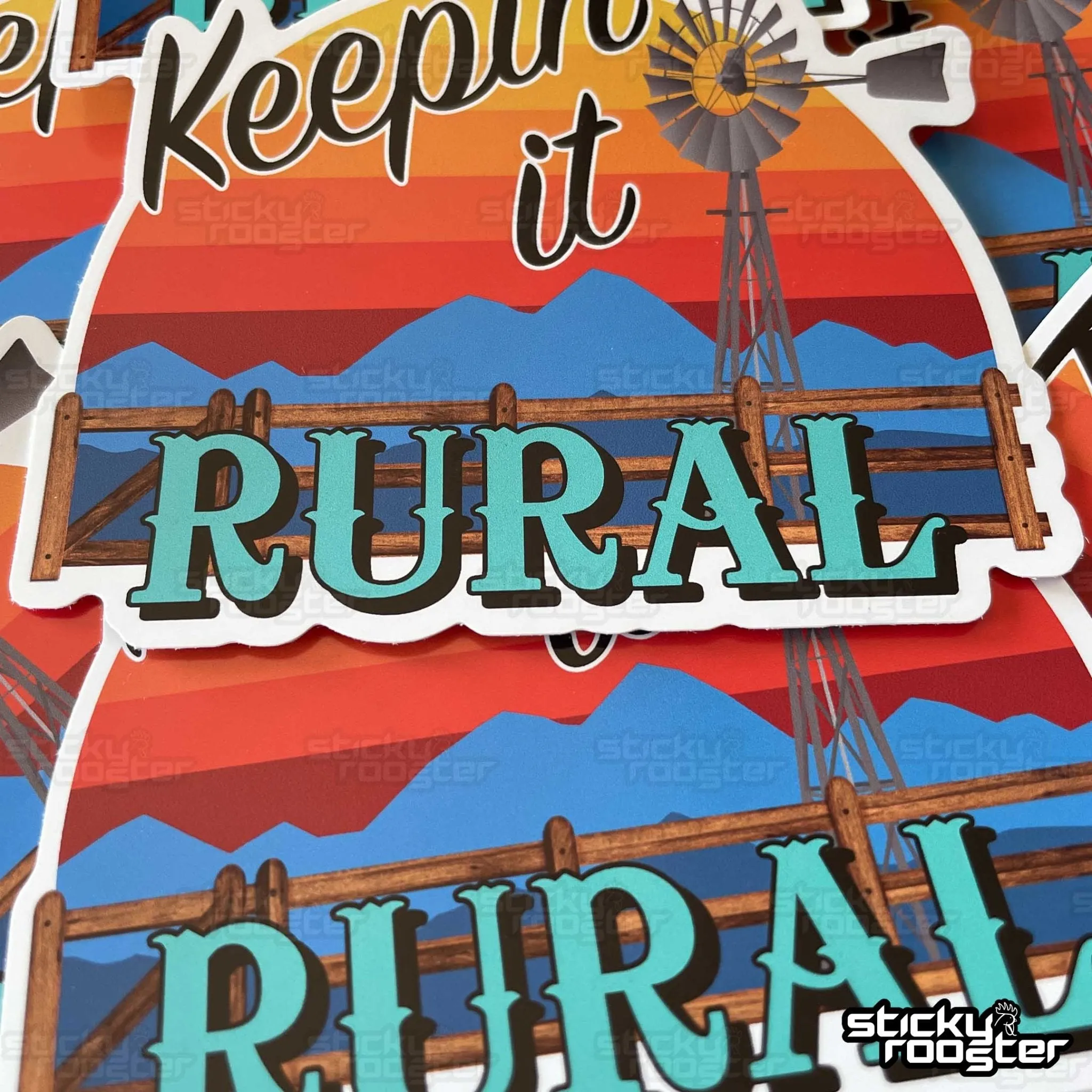 Keepin it Rural sticker